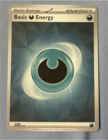 2024 Pokémon SVE #015 Basic Darkness Energy — front