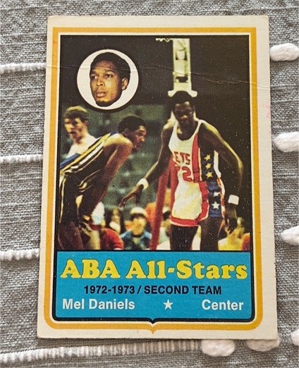 1973-74 Topps #195 Mel Daniels — front