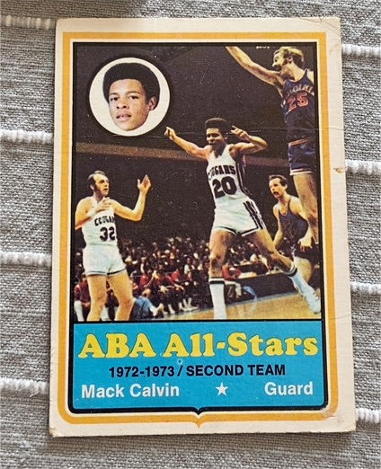 1973-74 Topps #230 Mack Calvin — front