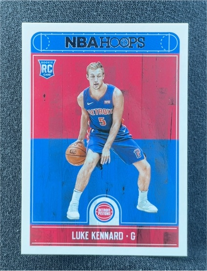 2017-18 Panini NBA Hoops #262 Luke Kennard — front