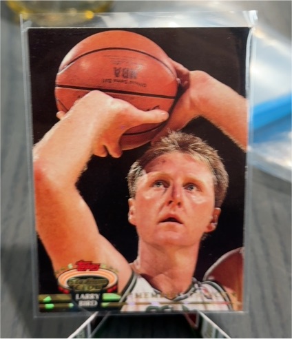 1992-93 Topps Stadium Club #194 Larry Bird — front