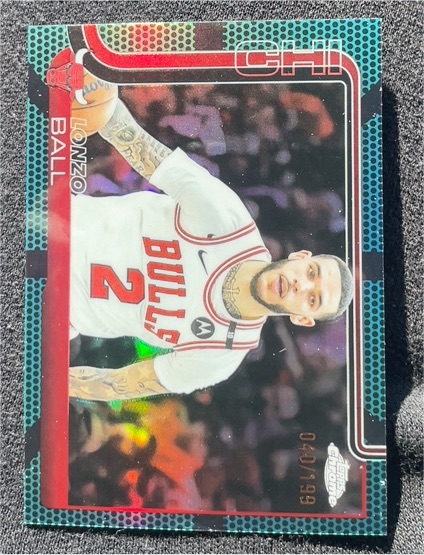 2025-26 Topps Chrome #38 Lonzo Ball — front