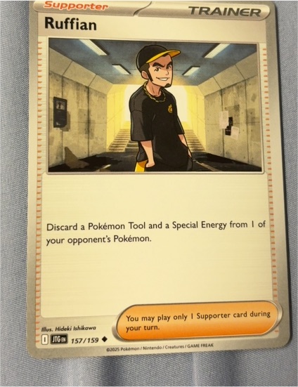 2025 Pokémon Journey Together #157 Ruffian — front