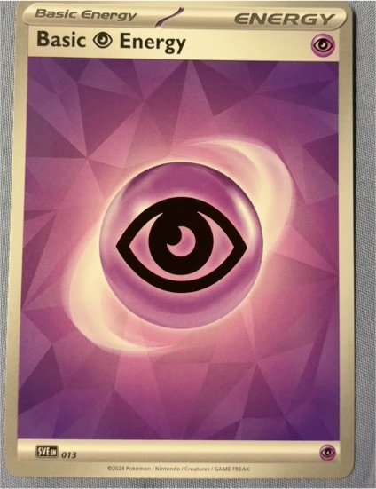 2024 Pokémon SVE #013 Basic Psychic Energy — front