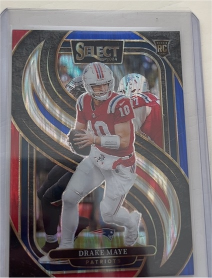 2024 Panini Select Premier Level #113 Drake Maye — front