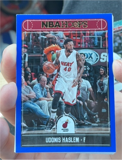 2017-18 Panini NBA Hoops #72 Udonis Haslem — front