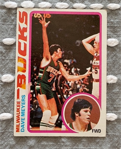 1978-79 Topps #8 Dave Meyers — front