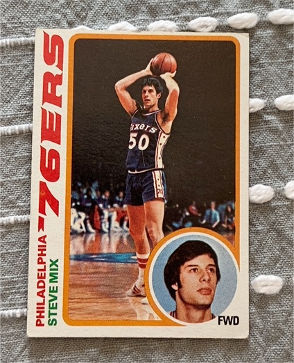 1978-79 Topps Basketball #18 Steve Mix — front