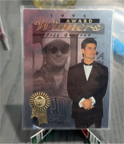 1995 Upper Deck Award Winners Dale Earnhardt — front