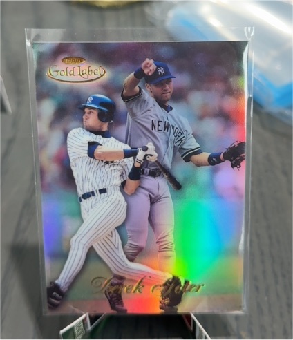 1998 Topps Gold Label #7 Derek Jeter — front