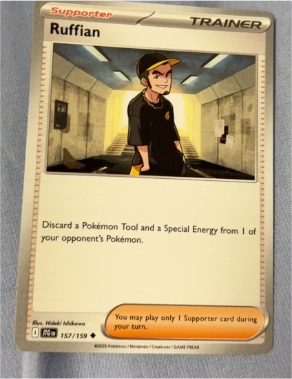 2025 Pokémon Journey Together #157 Ruffian — front