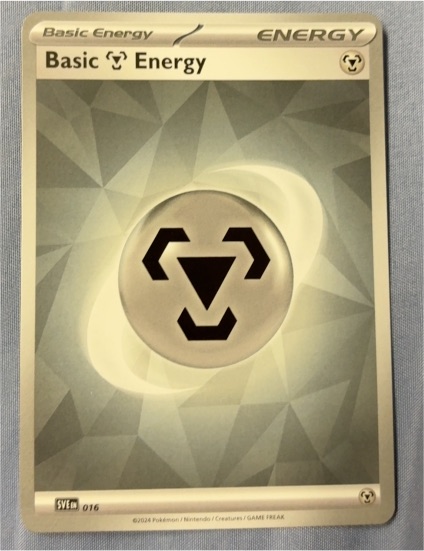 2024 Pokémon SVE #016 Basic Metal Energy — front