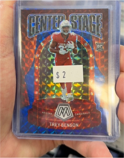 2024 Panini Mosaic #15 Trey Benson — front