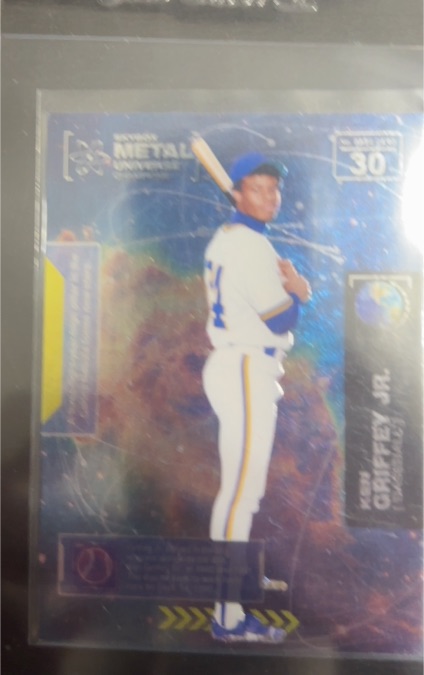 2021 Skybox Metal Universe Champions #30 Ken Griffey Jr. — front