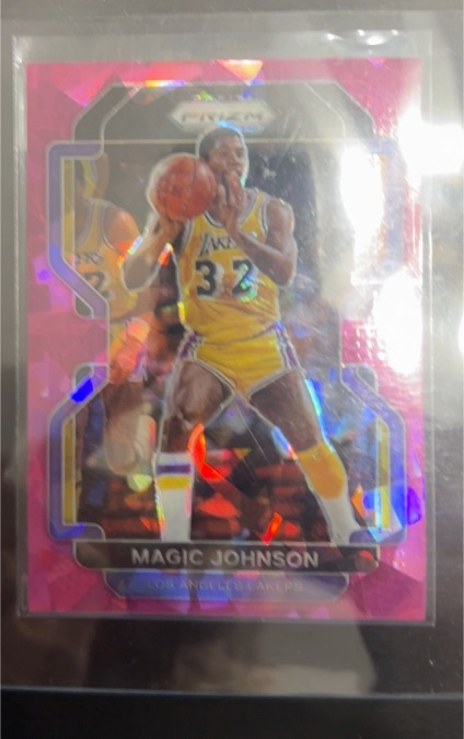 2021-22 Panini Prizm #248 Magic Johnson — front