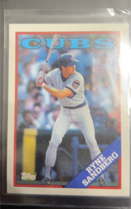 1988 Topps #10 Ryne Sandberg — front