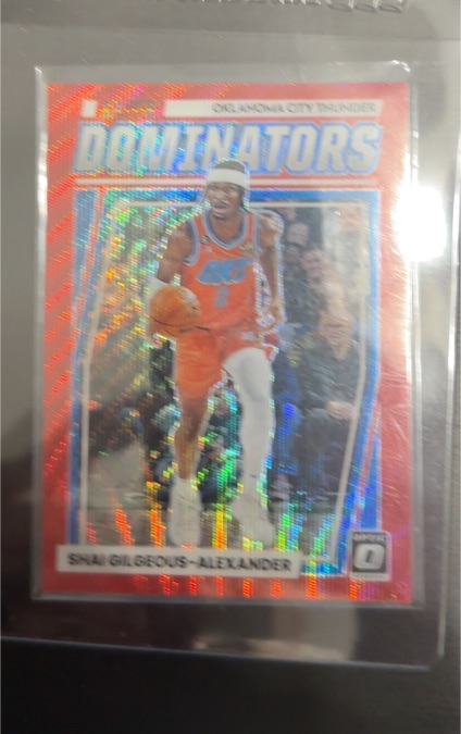 2022-23 Donruss Optic #16 Shai Gilgeous-Alexander Elite Dominators — front