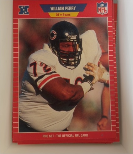 1989 Pro Set #445 William Perry — front