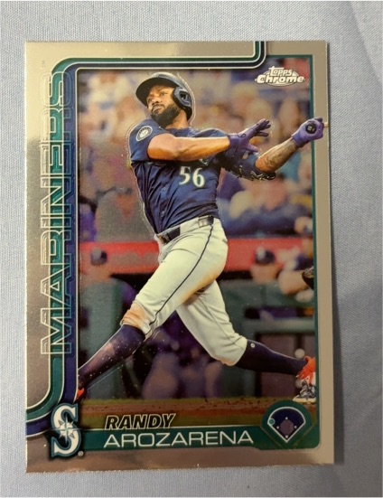 2025 Topps Chrome #111 Randy Arozarena — front