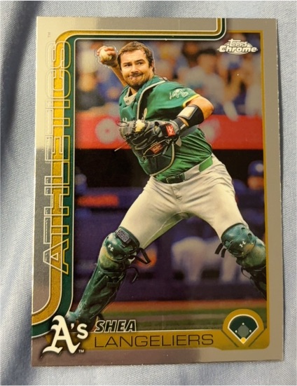 2025 Topps Chrome #58 Shea Langeliers — front