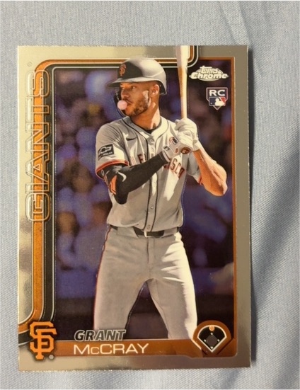 2025 Topps Chrome #116 Grant McCray — front