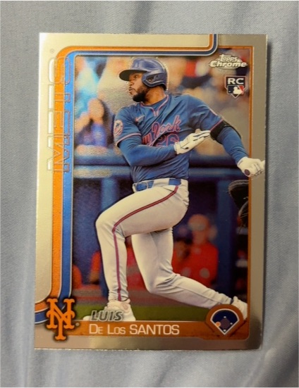 2025 Topps Chrome #74 Luis De Los Santos — front