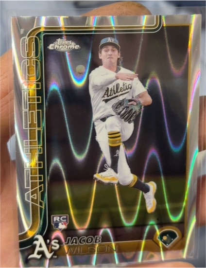 2025 Topps Chrome #96 Jacob Wilson — front