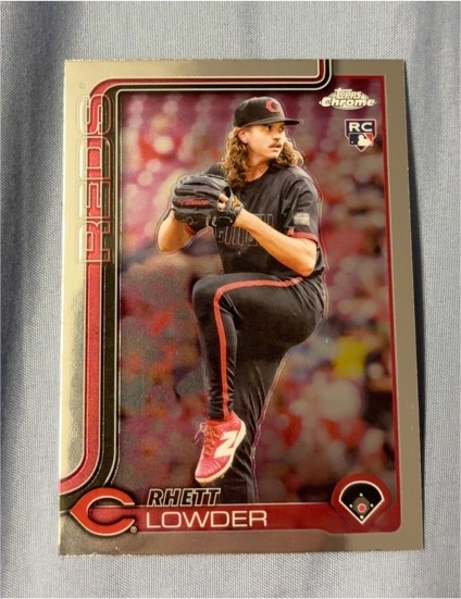 2025 Topps Chrome #147 Rhett Lowder — front