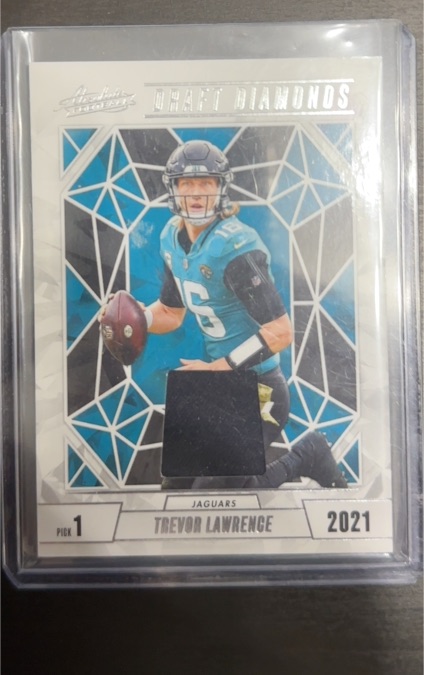 2024 Panini Absolute Draft Diamonds #DDJ-TLE Trevor Lawrence — front