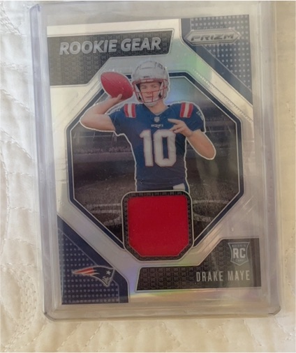 2024 Panini Prizm #RG-DME Drake Maye — front