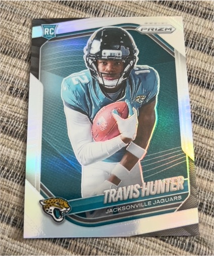 2025 Panini Prizm #418 Travis Hunter — front