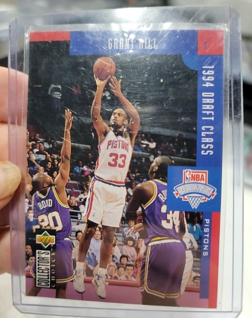 1994 Collector's Choice #409 Grant Hill — front