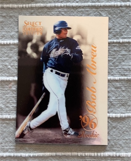 1996 Select Certified #96 Bob Abreu Rookie — front