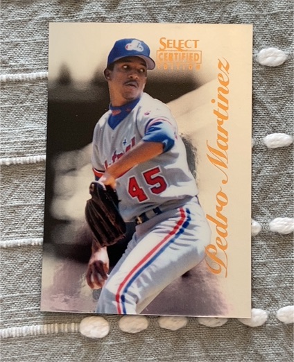 1996 Select Certified Edition #93 Pedro Martinez — front
