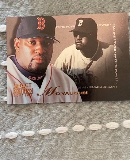 1996 Select Certified Edition #141 Mo Vaughn — front