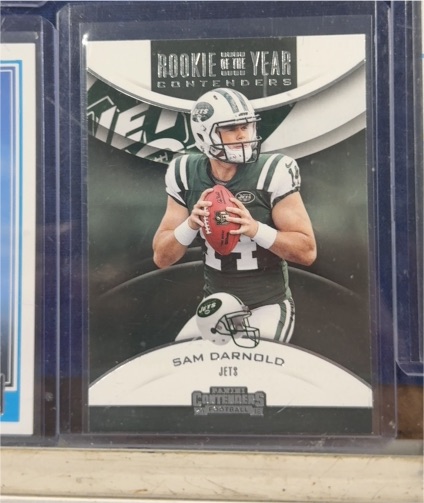 2018 Panini Contenders Rookie of the Year Contenders #RYA-SD Sam Darnold — front