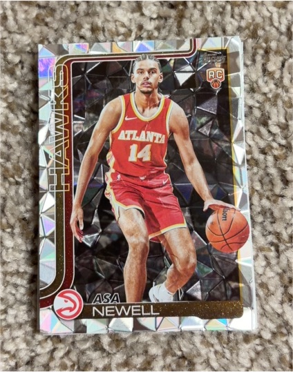 2025-26 Topps #223 Asa Newell — front