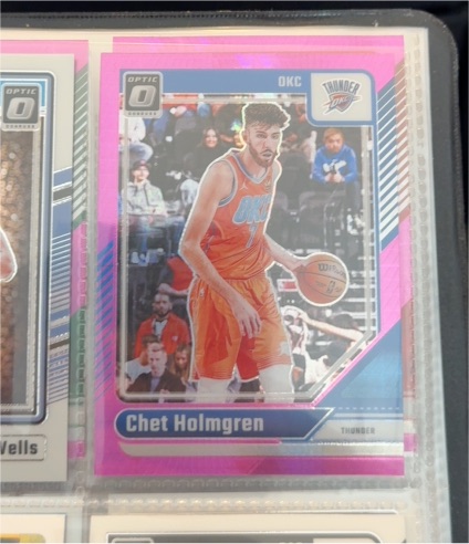 2024-25 Panini Donruss Optic #23 Chet Holmgren — front