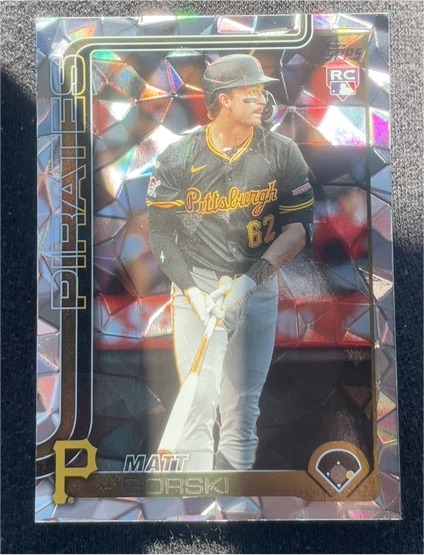 2025 Topps Update #US190 Matt Gorski — front