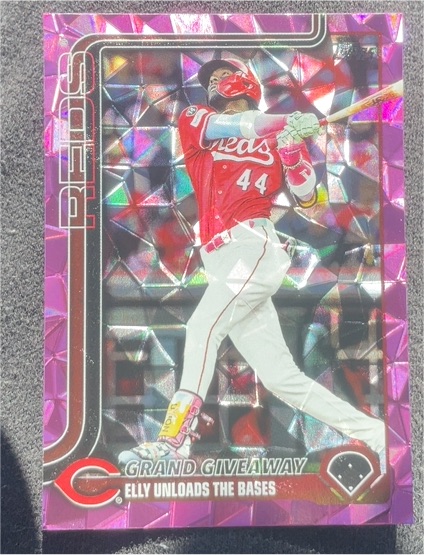 2025 Topps Update Grand Giveaway #US235 Elly De La Cruz — front