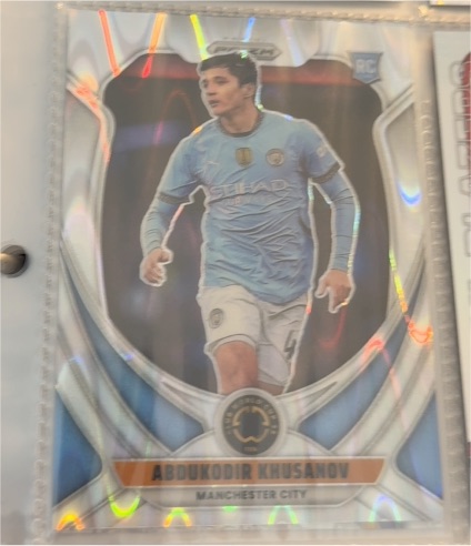 2025 Panini Prizm FIFA Club World Cup #141 Abdukodir Khusanov — front
