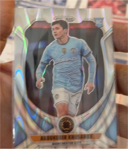 2025 Panini Prizm FIFA Club World Cup #141 Abdukodir Khusanov — front