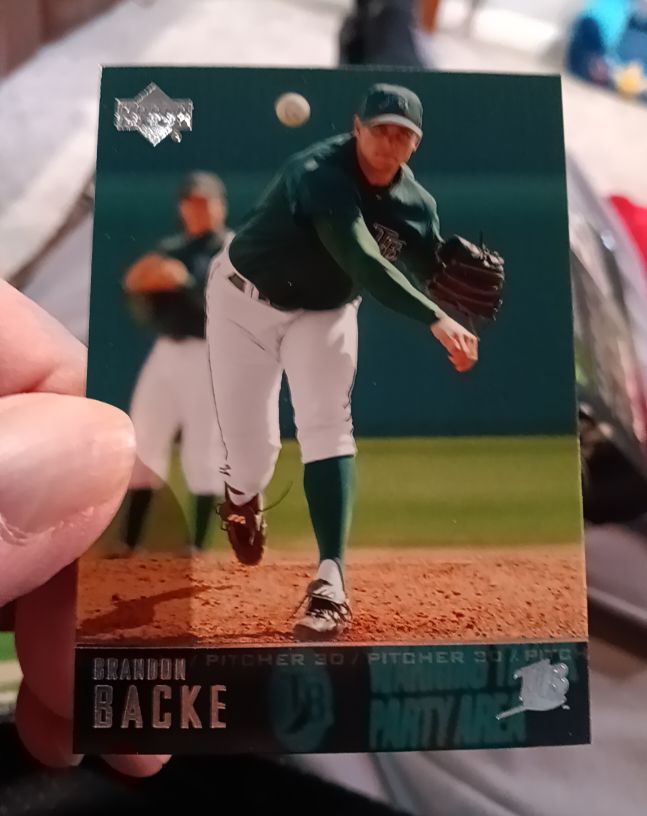 1999 Upper Deck #30 Brandon Backe — front