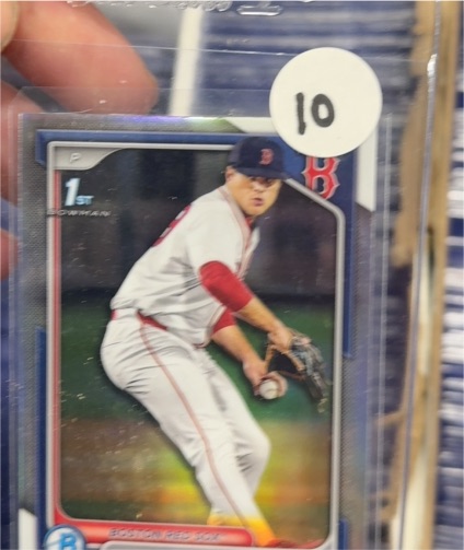 2017 Bowman Chrome #BCP-10 Brendan McKay — front
