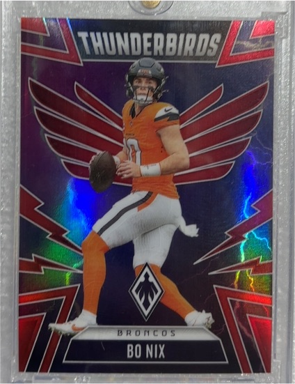 2025 Panini Phoenix #15 Bo Nix Thunderbirds — front