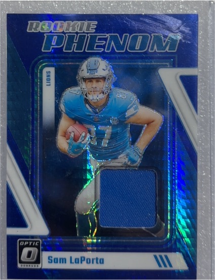 2023 Donruss Optic #RP-SL Sam LaPorta Rookie Phenom — front