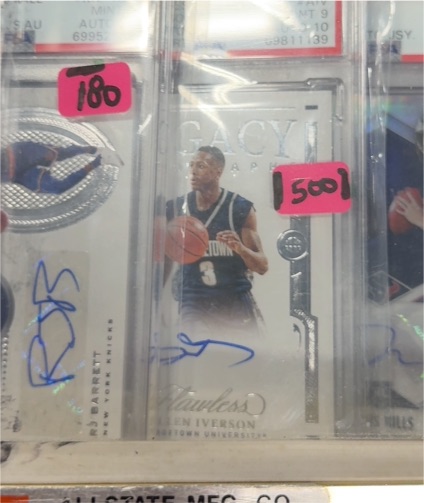 2021 Panini Flawless #1 Allen Iverson — front