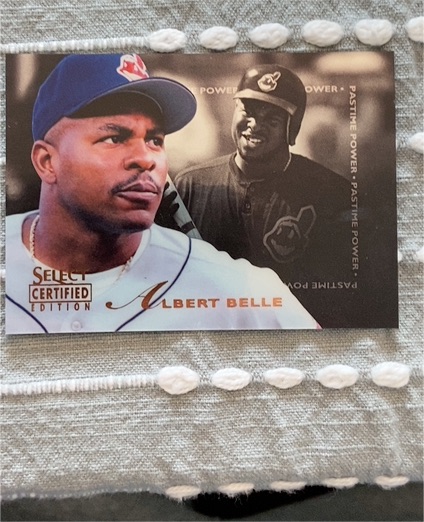 1996 Pinnacle Select Certified #140 Albert Belle — front