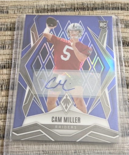 2025 Panini Phoenix #215 Cam Miller — front