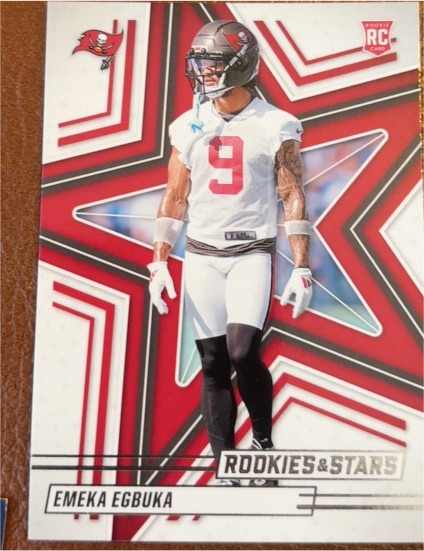 2025 Panini Rookies & Stars #124 Emeka Egbuka — front